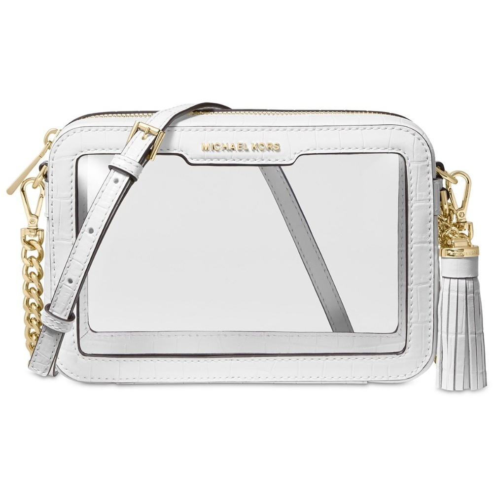 Michael Kors Clear Camera Medium Bag